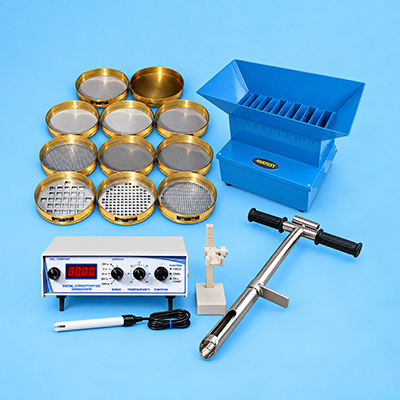 Soil testing laboratory equipment